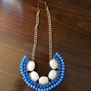 Blue/Gold Necklace